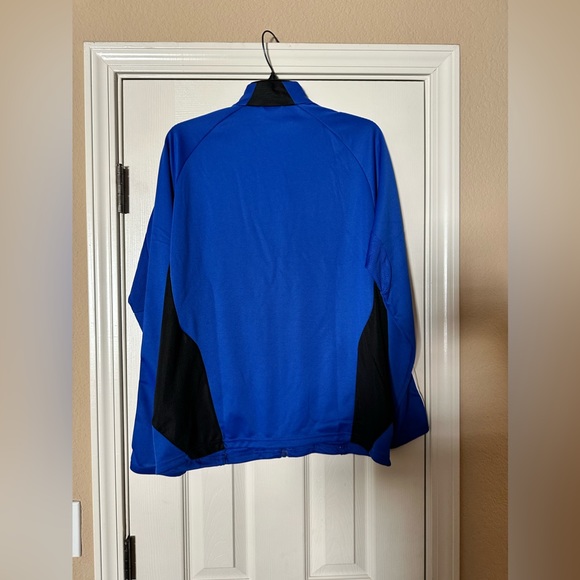 Adidas Women's Cobalt Blue,Black,White PerformanceJacket XL - Picture 2 of 13